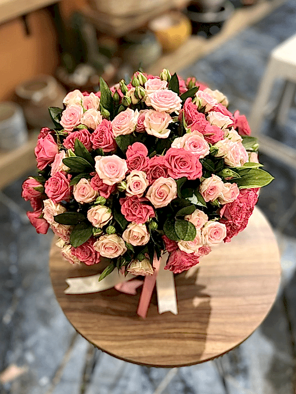  Antalya Lara Send Flowers - PINK SHADES OF GAZEBO ROSES