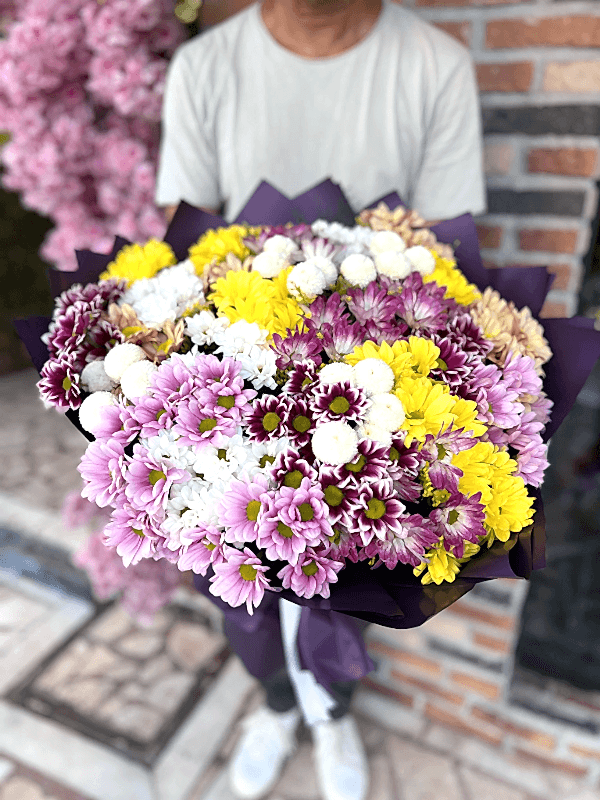 Antalya Lara Blumenbestellung - KIR ÇİÇEKLERİ BUKETİ