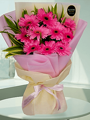 Antalya Lara Çiçek Siparişi - Pembe Jerbera Buketi