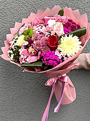  Antalya Lara Çiçekçiler - Renkli Çiçekler Buketi