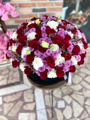  Antalya Lara Çiçekçiler - GÜL VE KASIMPATI KUTUSU